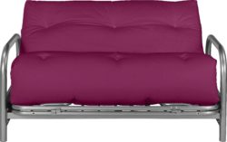ColourMatch - Mexico - 2 Seater - Futon - Sofa Bed - Purple Fizz